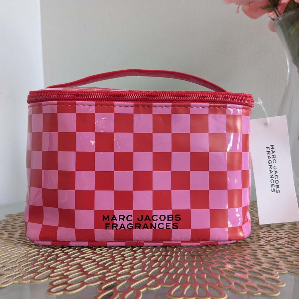 Marc Jacobs Red Cosmetic Bag
